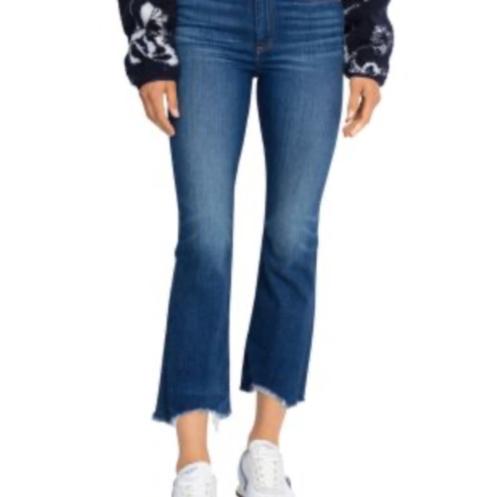 rag & bone Dark Blue ankle flare jeans